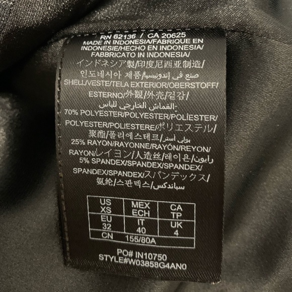 GUESS Black & Charcoal Grey Blazer - Picture 4 of 4